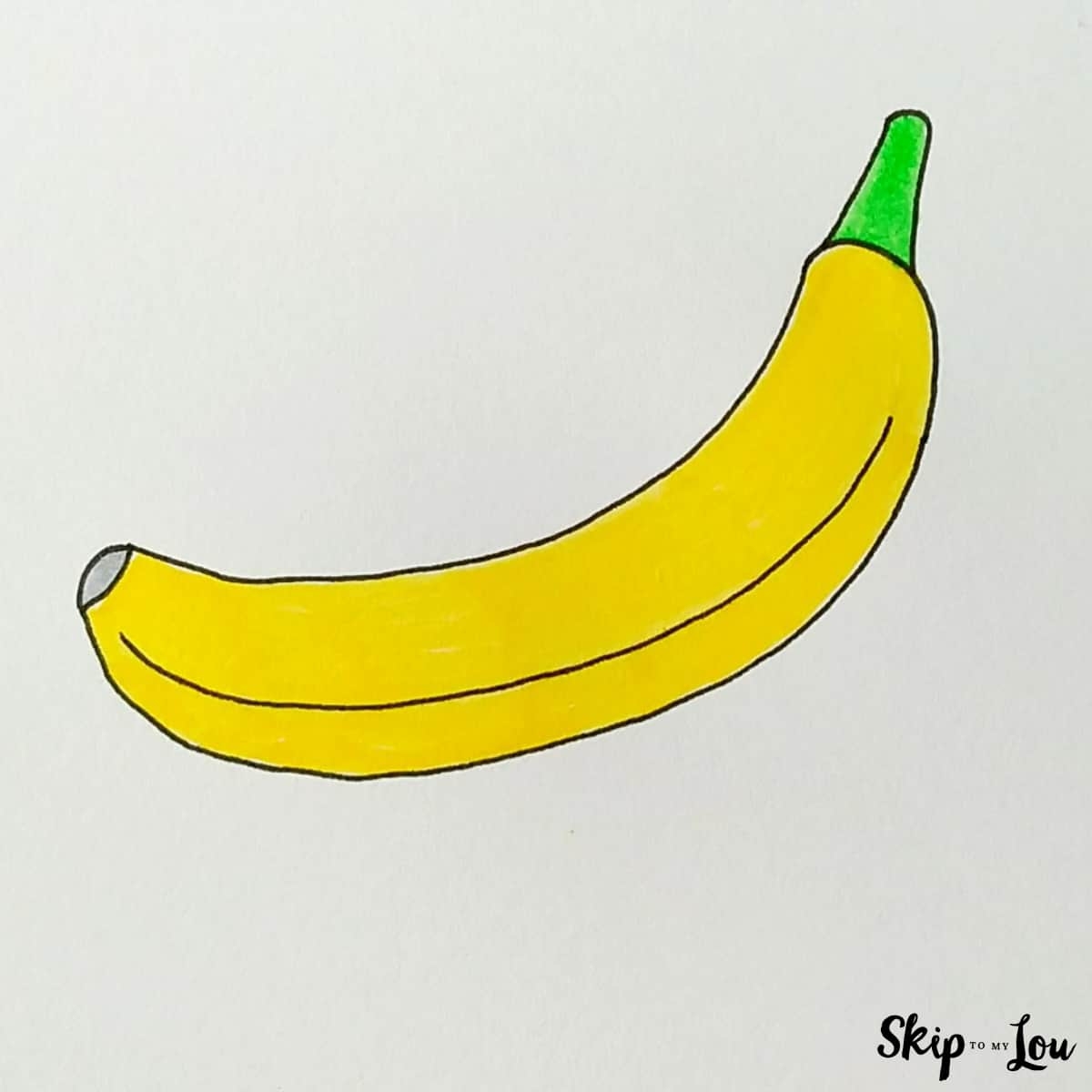 Banana Drawing Skip To My Lou