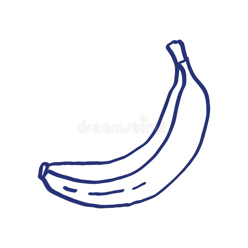 banana drawing