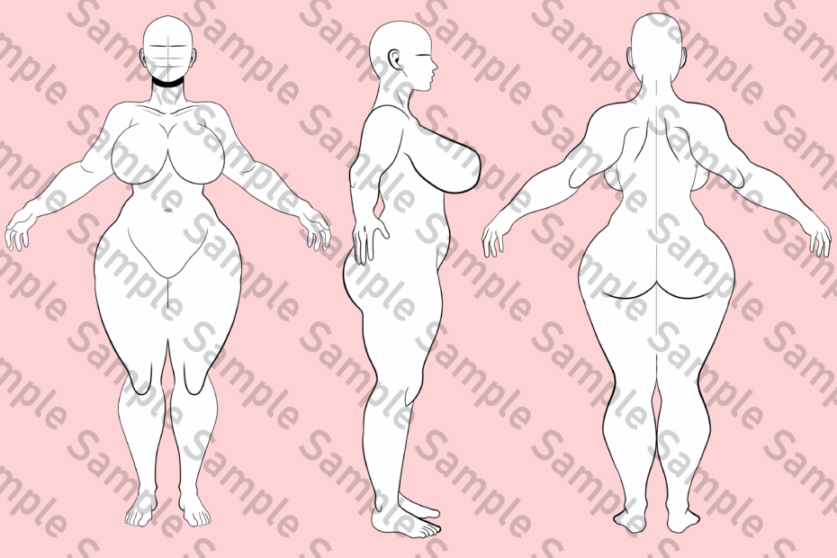 Base Body 02 CLIP STUDIO ASSETS
