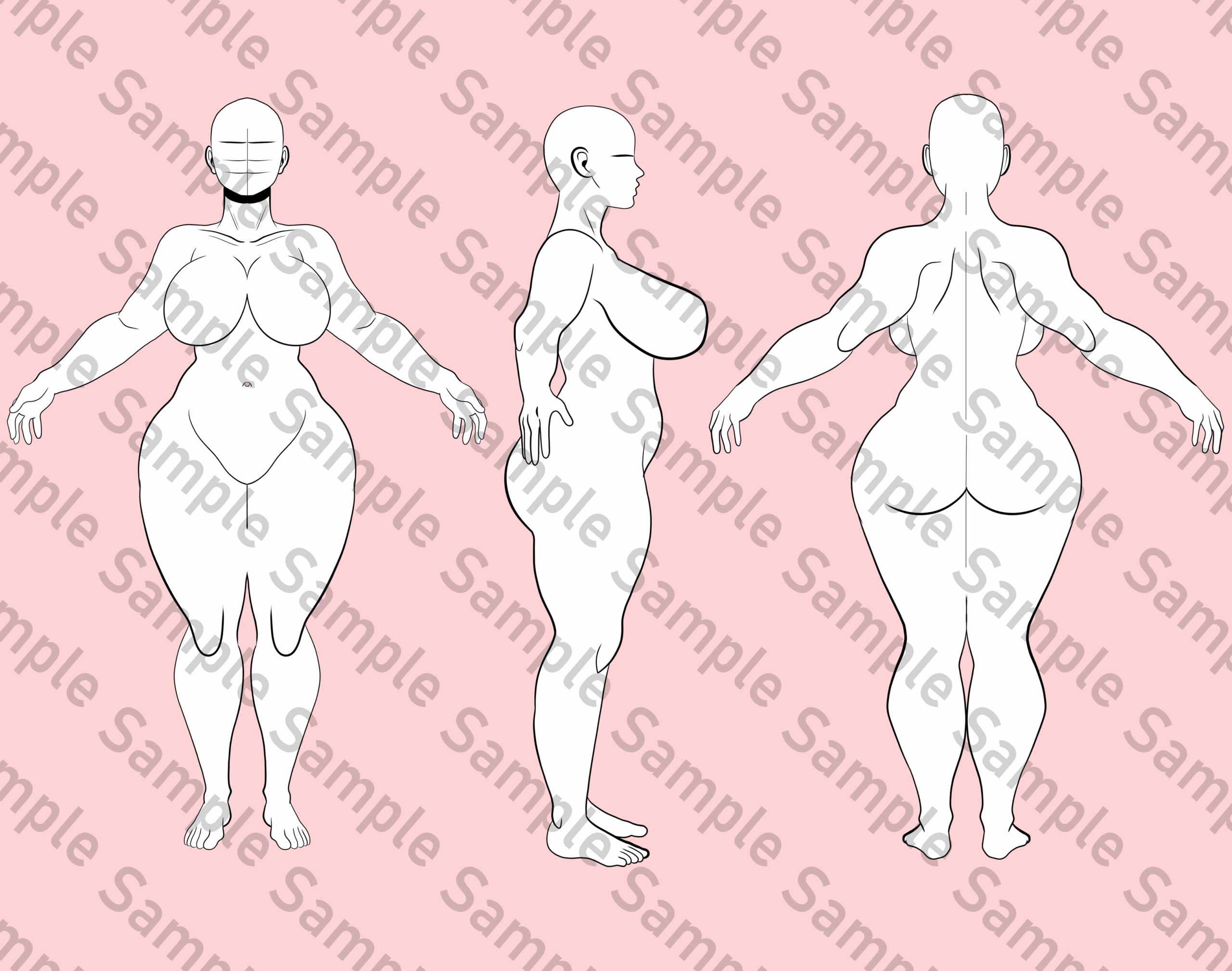 Base Body 02 CLIP STUDIO ASSETS