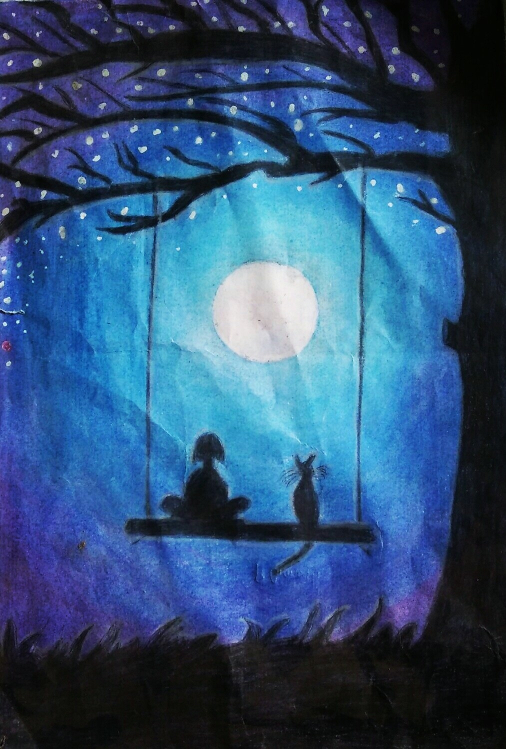 moonlight drawing
