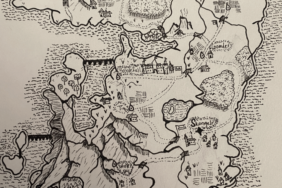 Beginner Drawing Fantasy Map