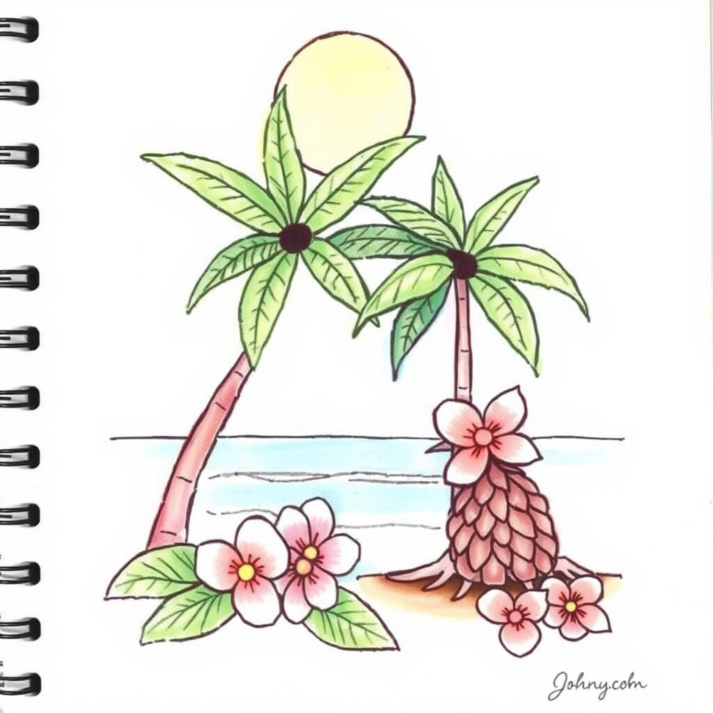 Best Hawaiian Drawing Ideas Vondy