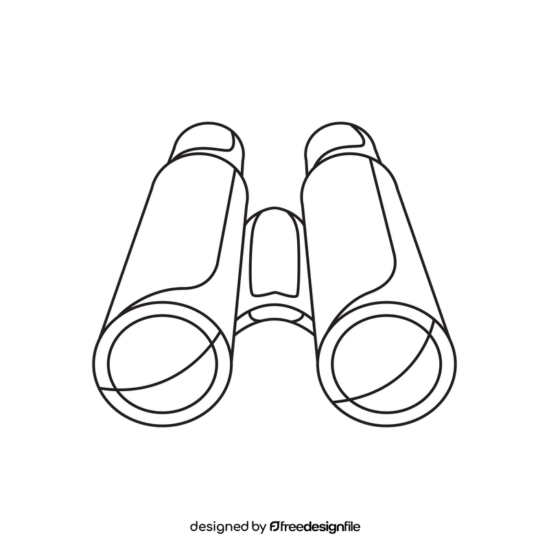 binoculars drawing