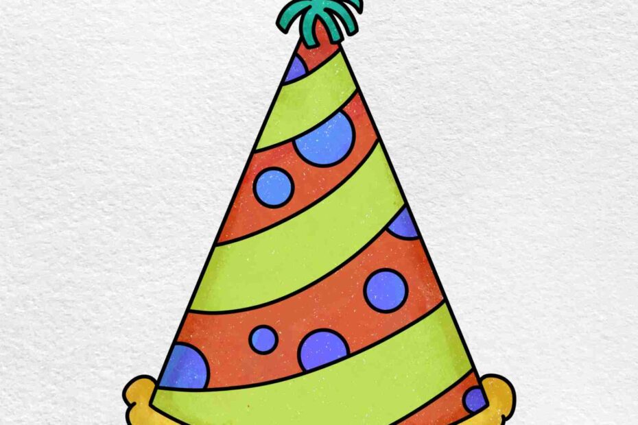 Birthday Hat Drawing HelloArtsy