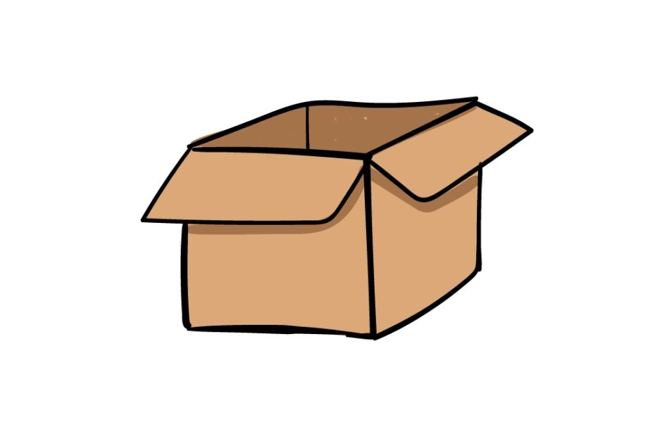 Box Drawing How To Draw A Box Step By Step