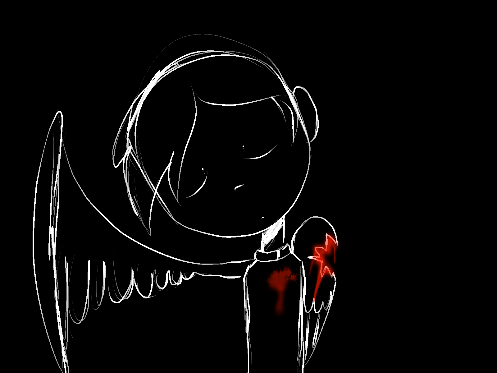 Broken Wings And A Broken Heart Day 3 Doodle Club Illustrations ART Street
