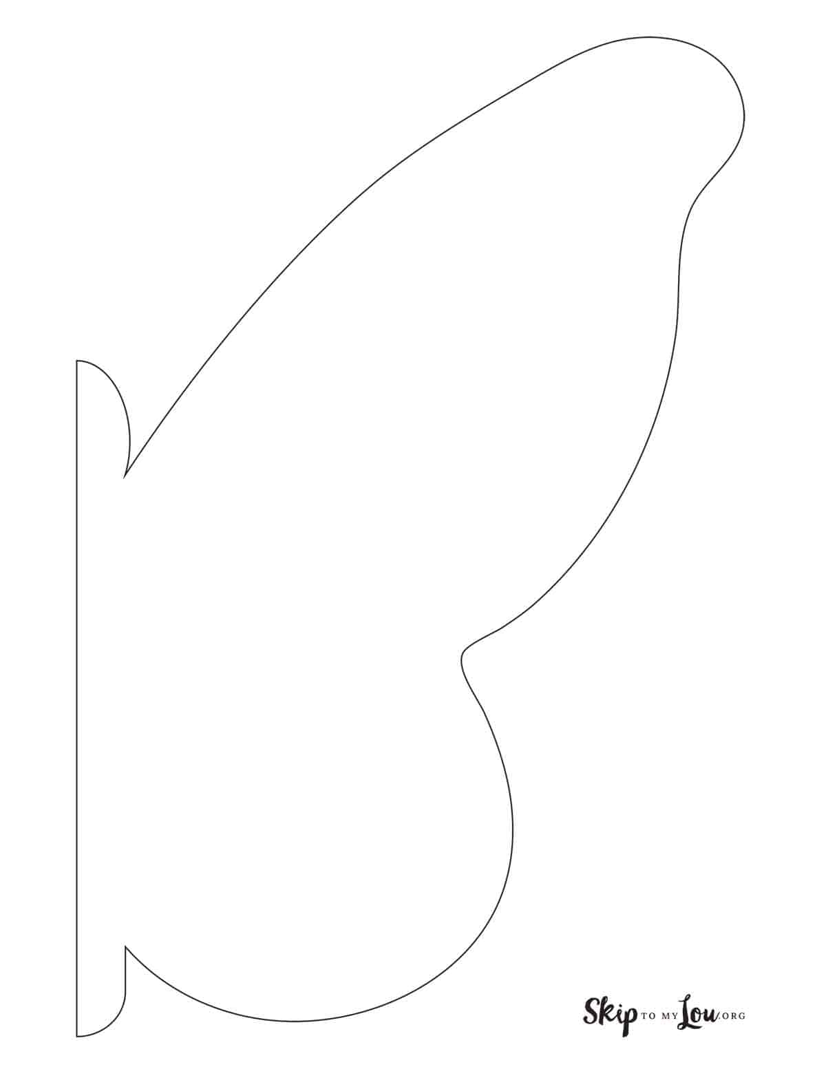 butterfly drawing outline