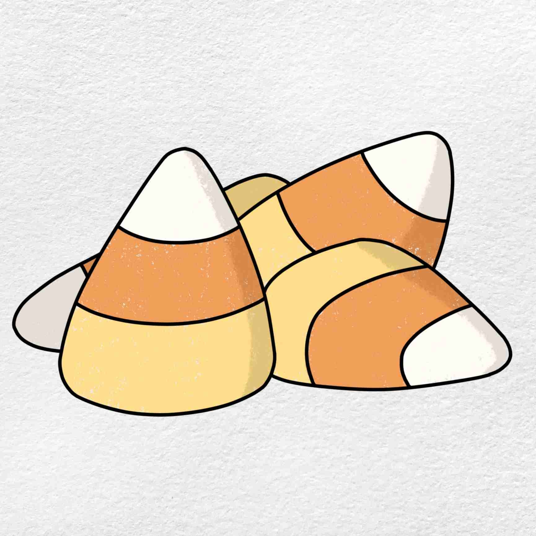 Candy Corn Drawing HelloArtsy