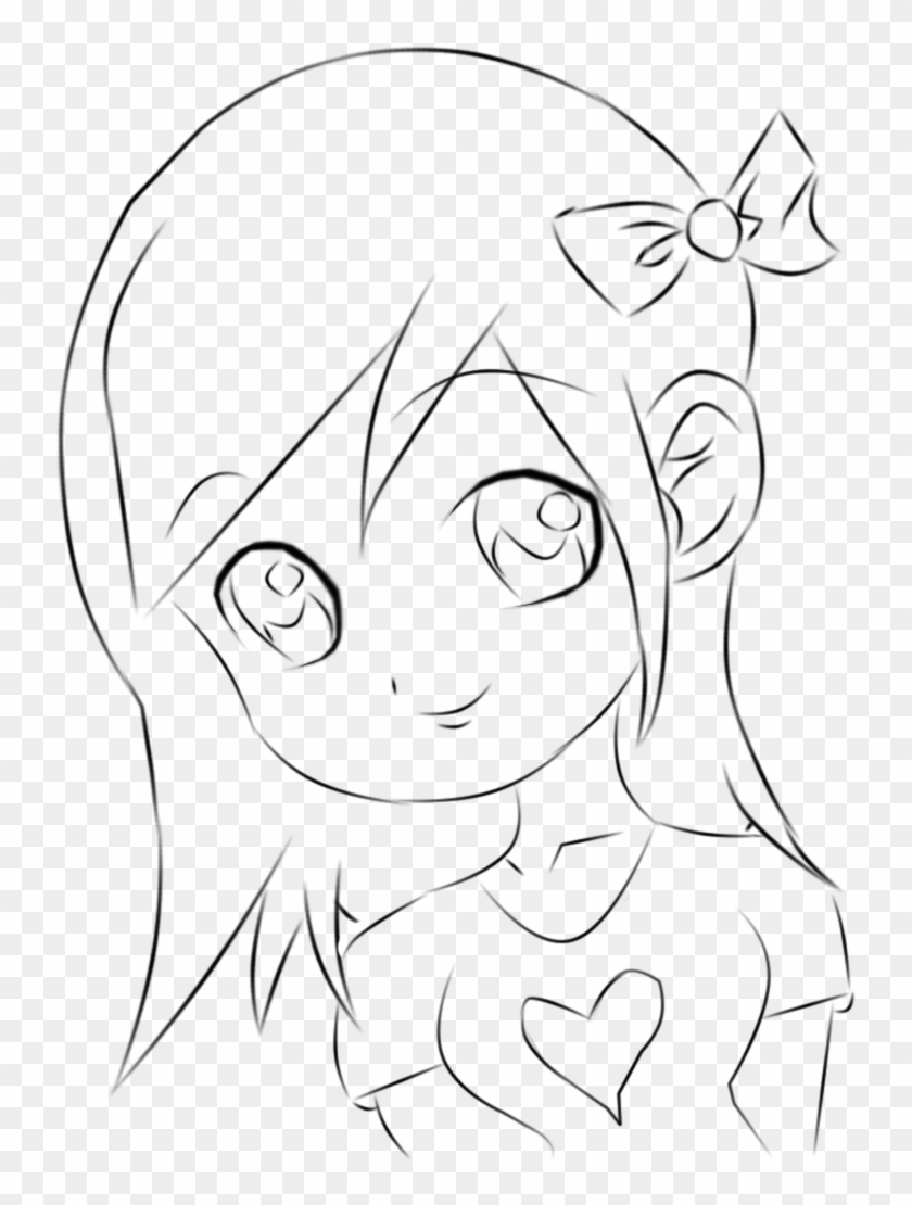 Cartoon Drawing Of Girls At Getdrawings Anime Girl Drawing Easy 
