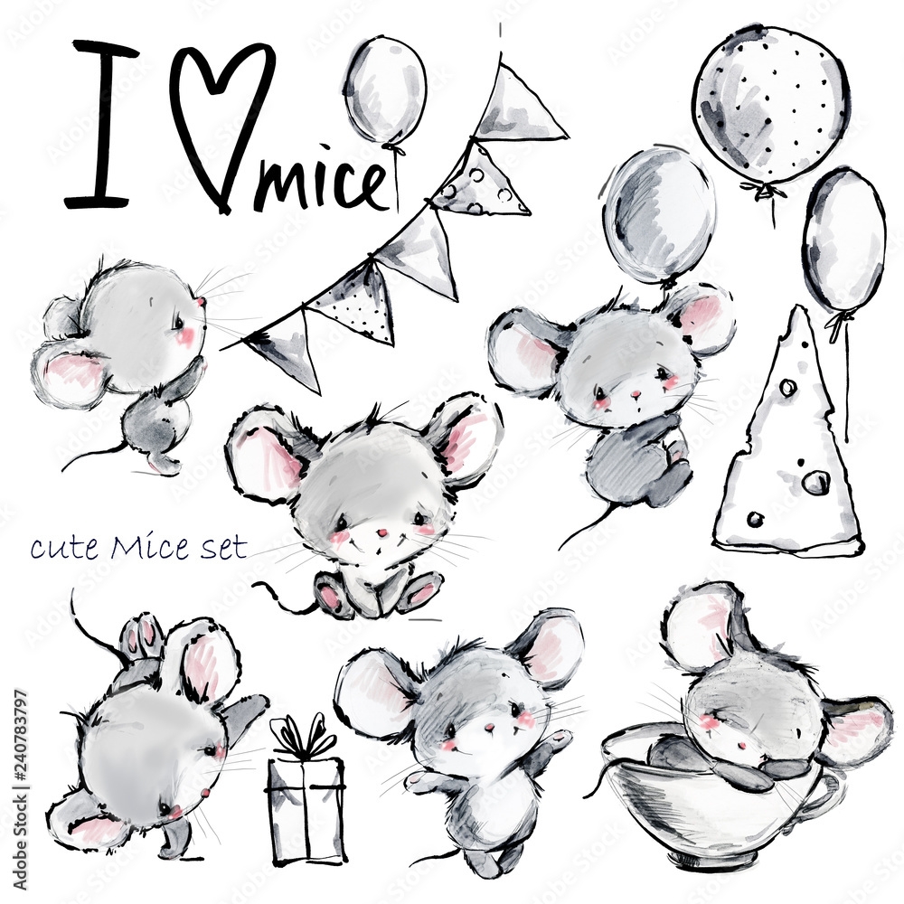 mice drawing