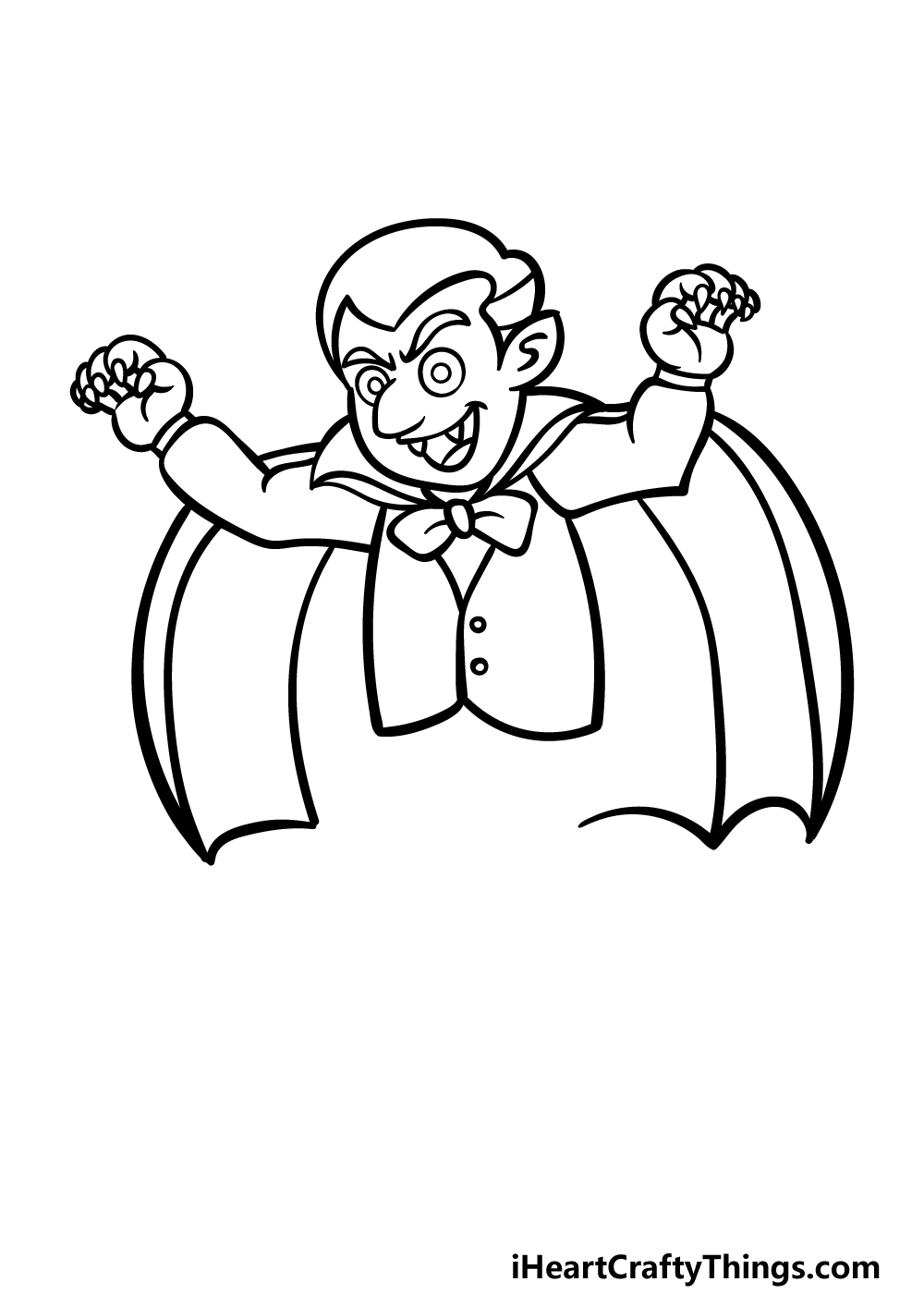 vampire drawing