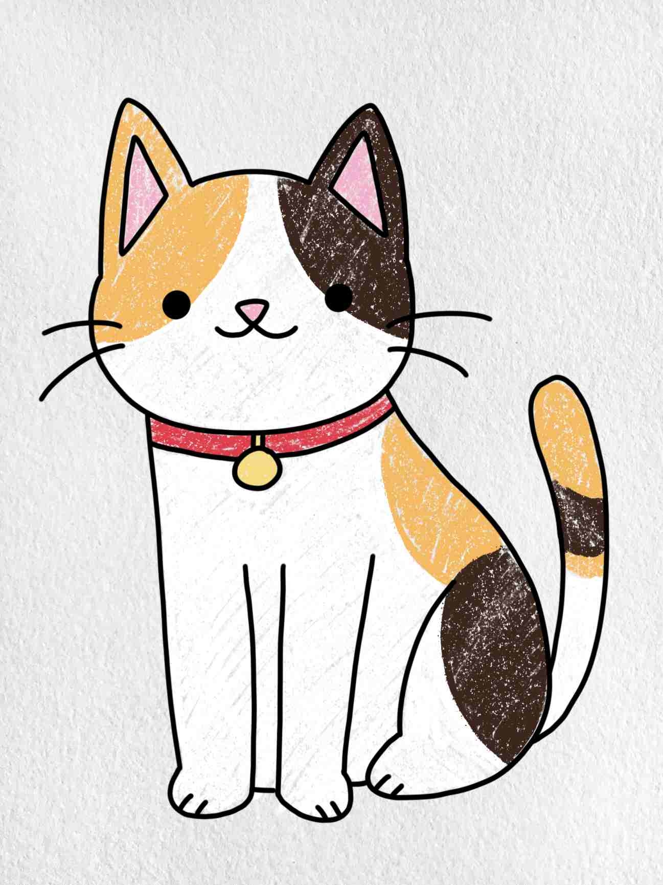 cats drawing