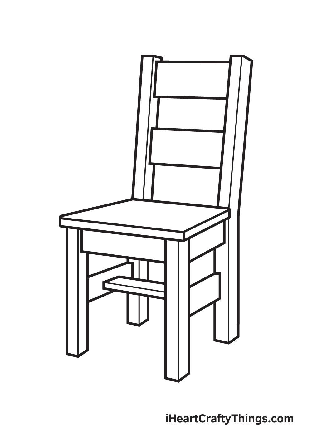 Chair Drawing How To Draw A Chair Step By Step