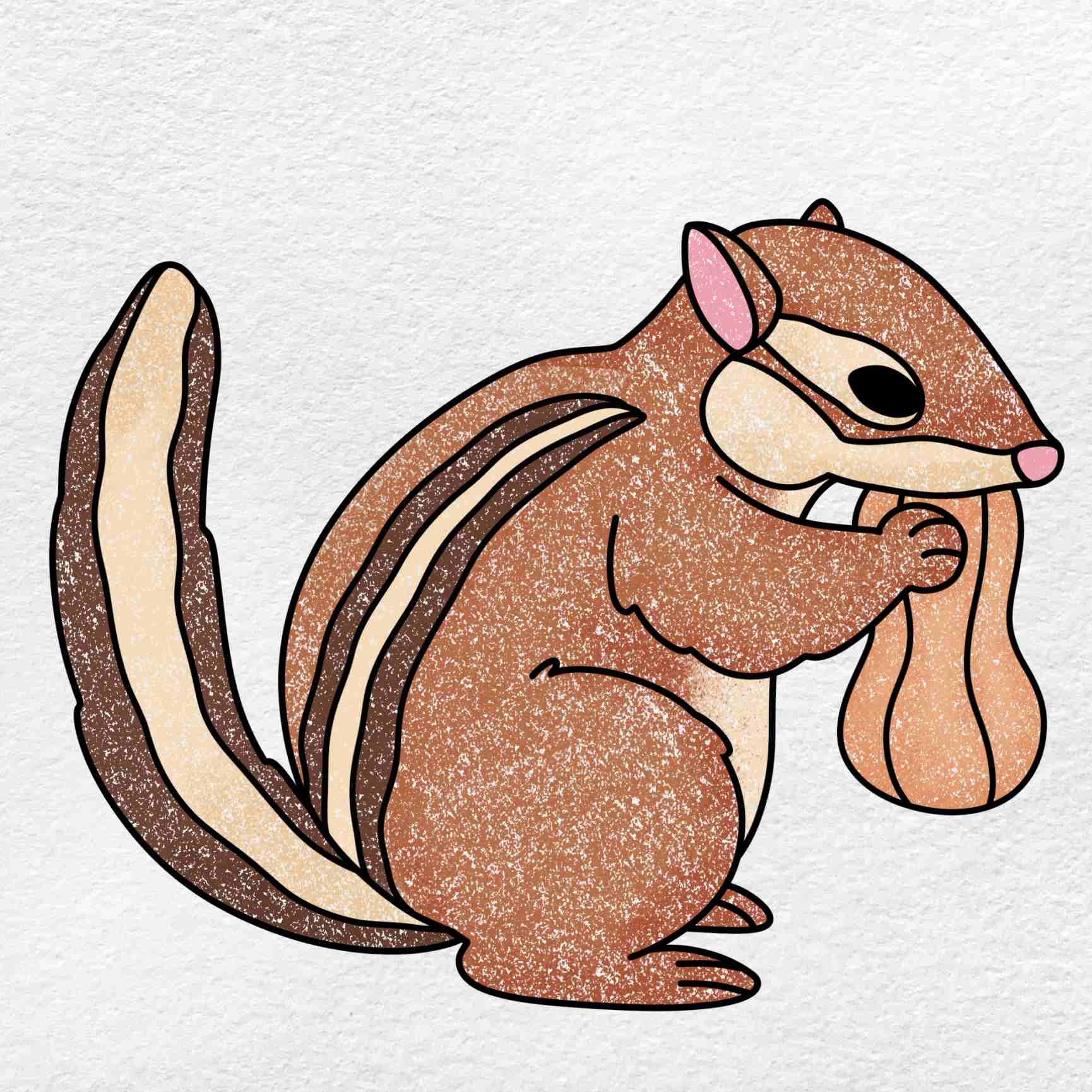Chipmunk Drawing HelloArtsy