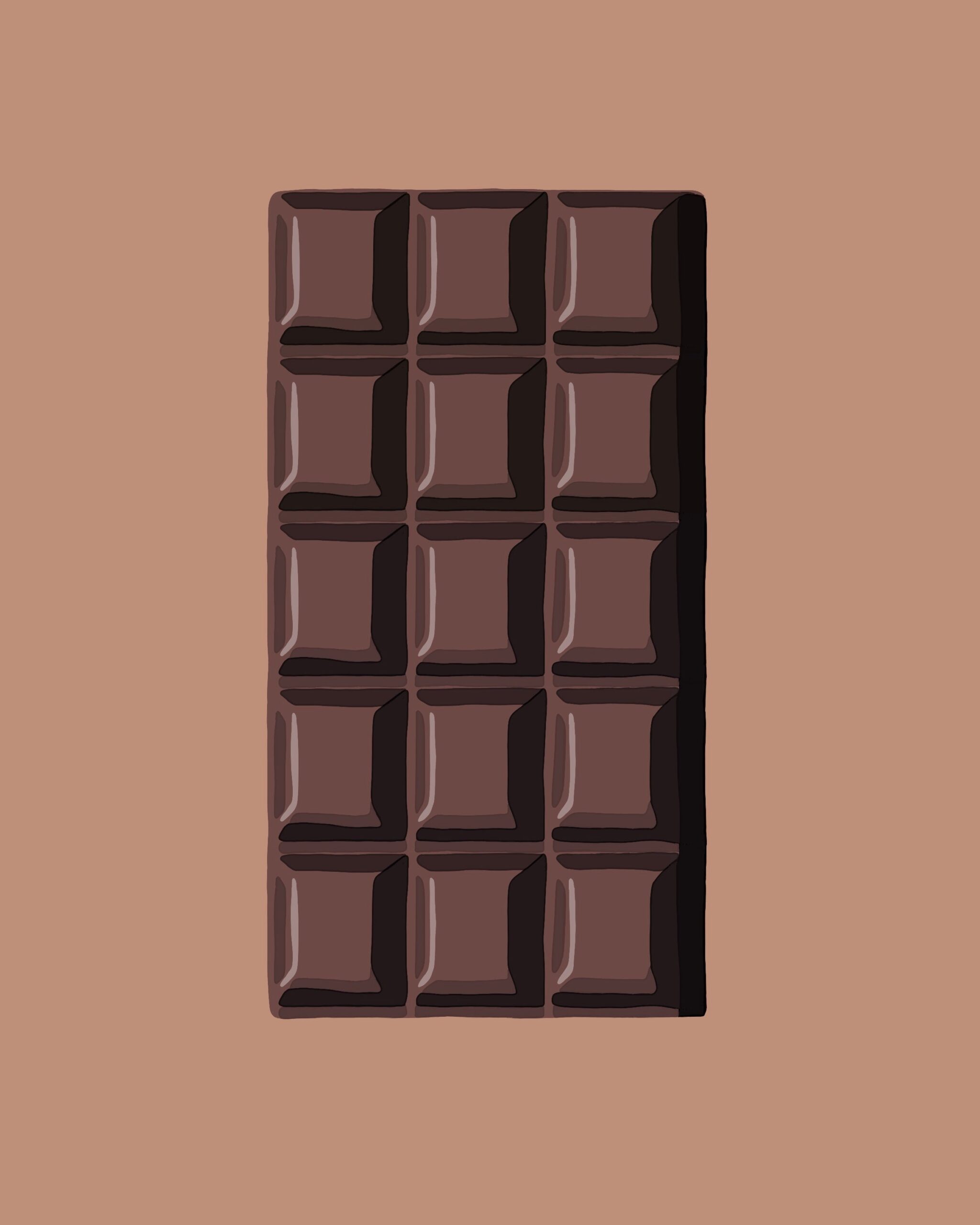 chocolate drawing