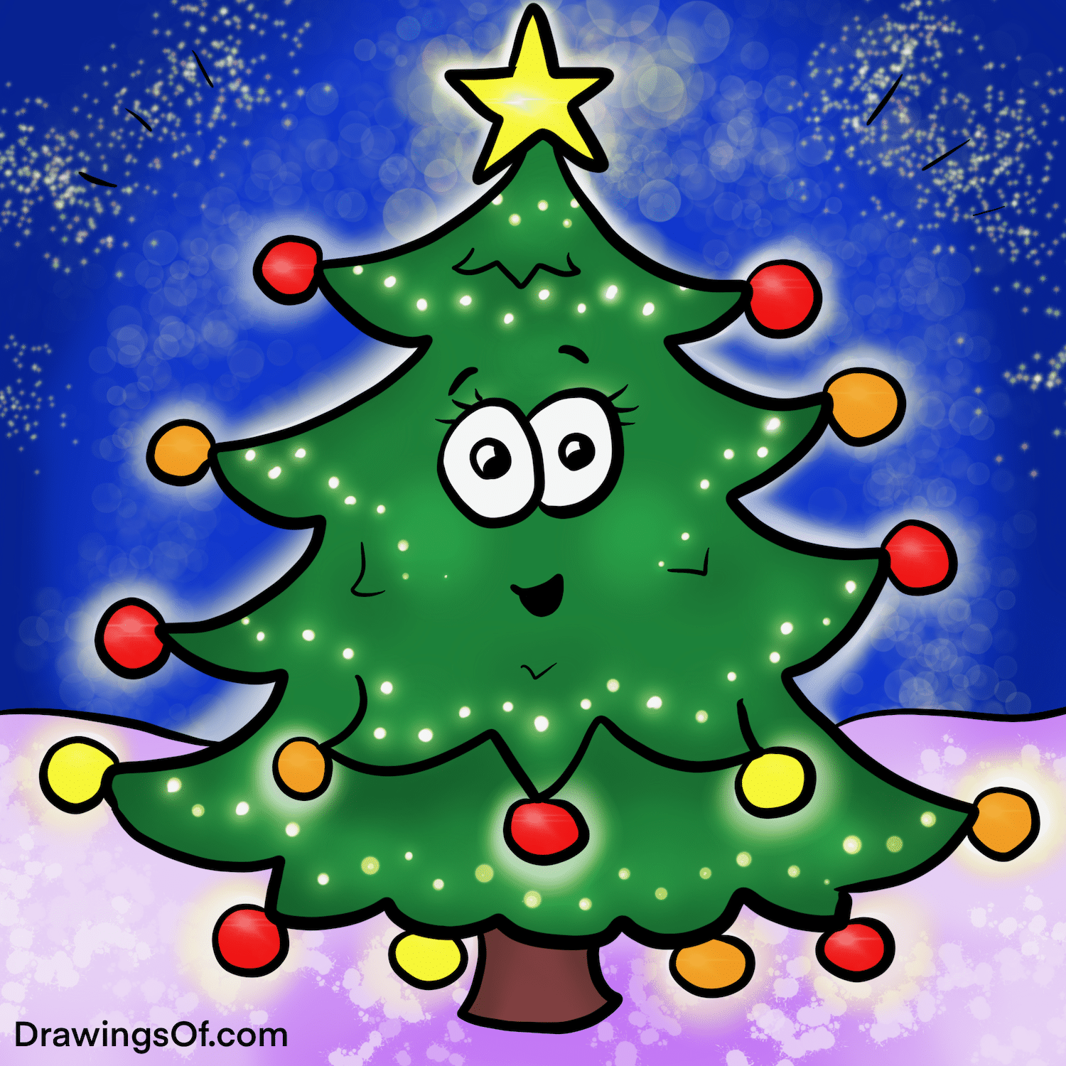 christmas christmas drawing