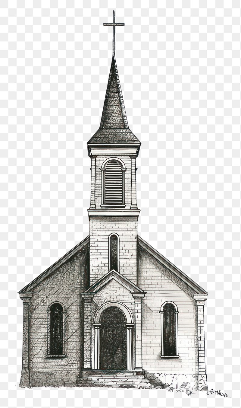 Church Pencil Sketch Images Free Photos PNG Stickers 