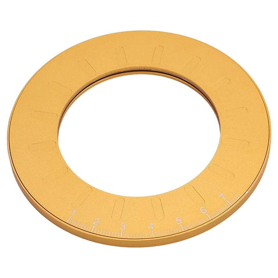 Circle Drawing Tool Rotary Circle Template Measuring Tool For Precise Drawing Stainless Steel Drawing Template For Art Design Crafting