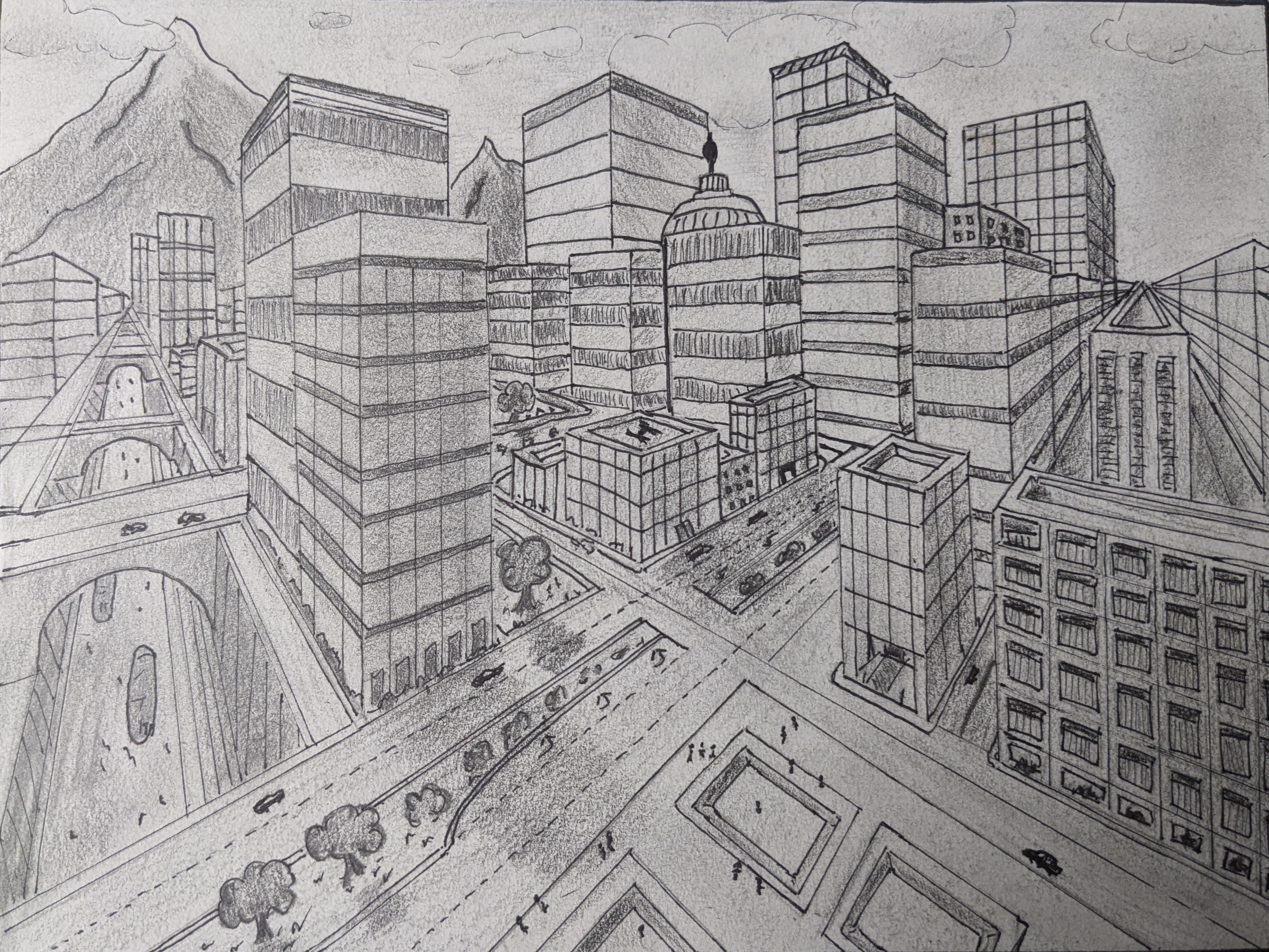 City Two Point Perspective Justin Tadlock