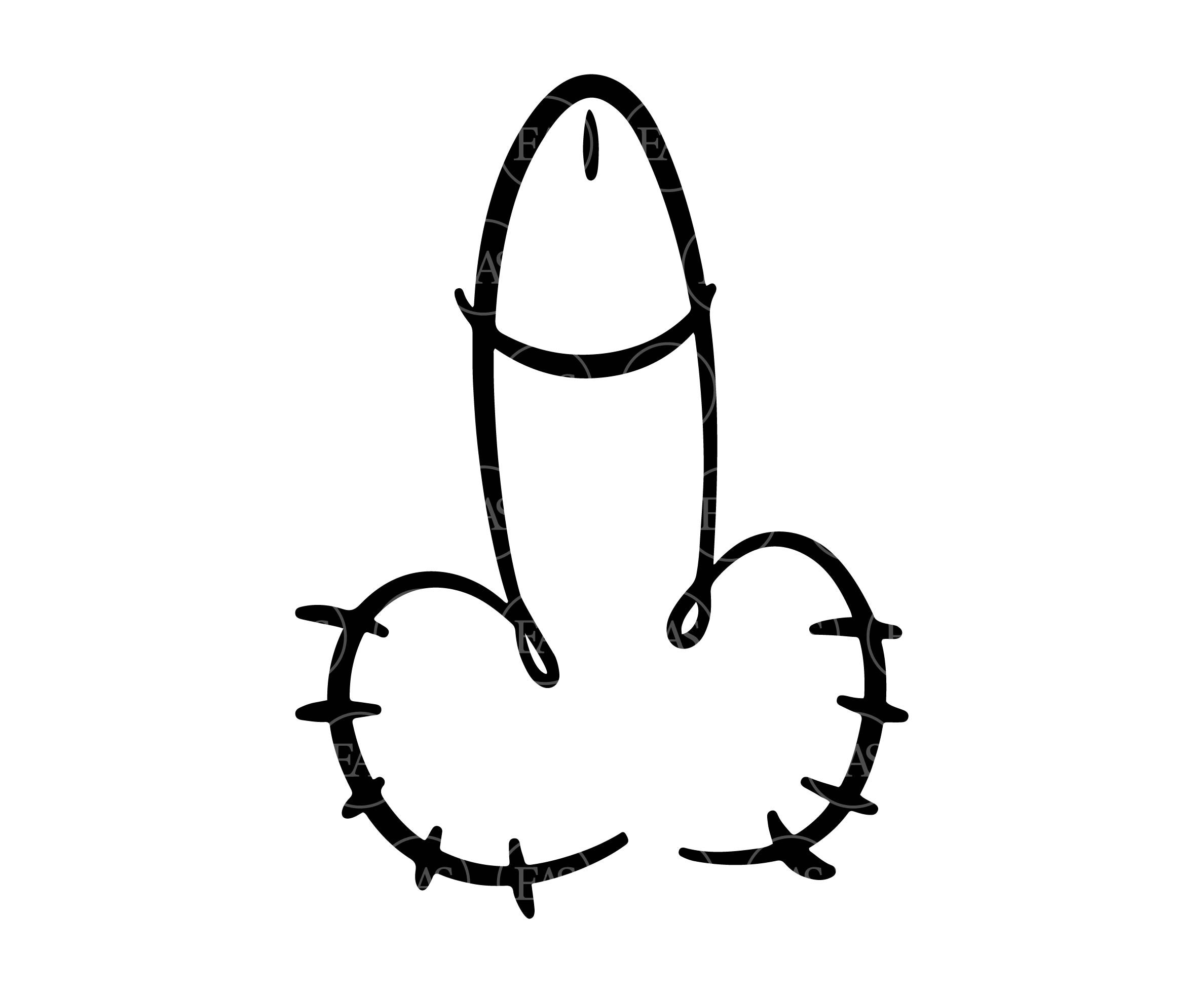 Cock Drawing Etsy Norway
