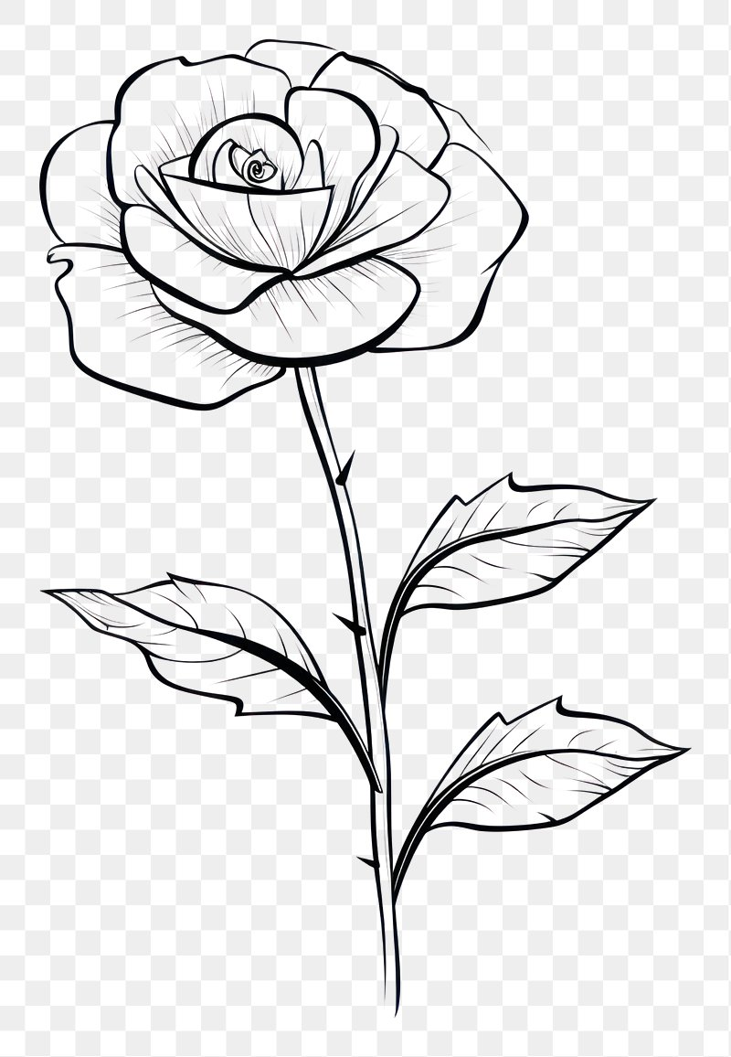 Color Pencil Drawing Flower Images Free Photos PNG Stickers 