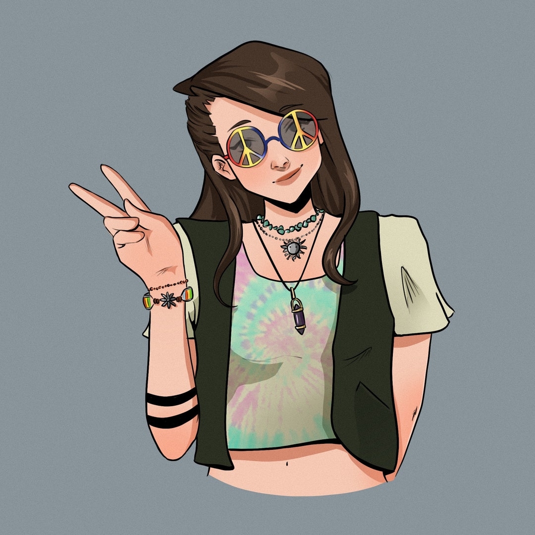 Commission Illustration OC Drawing Of Your Original Character 