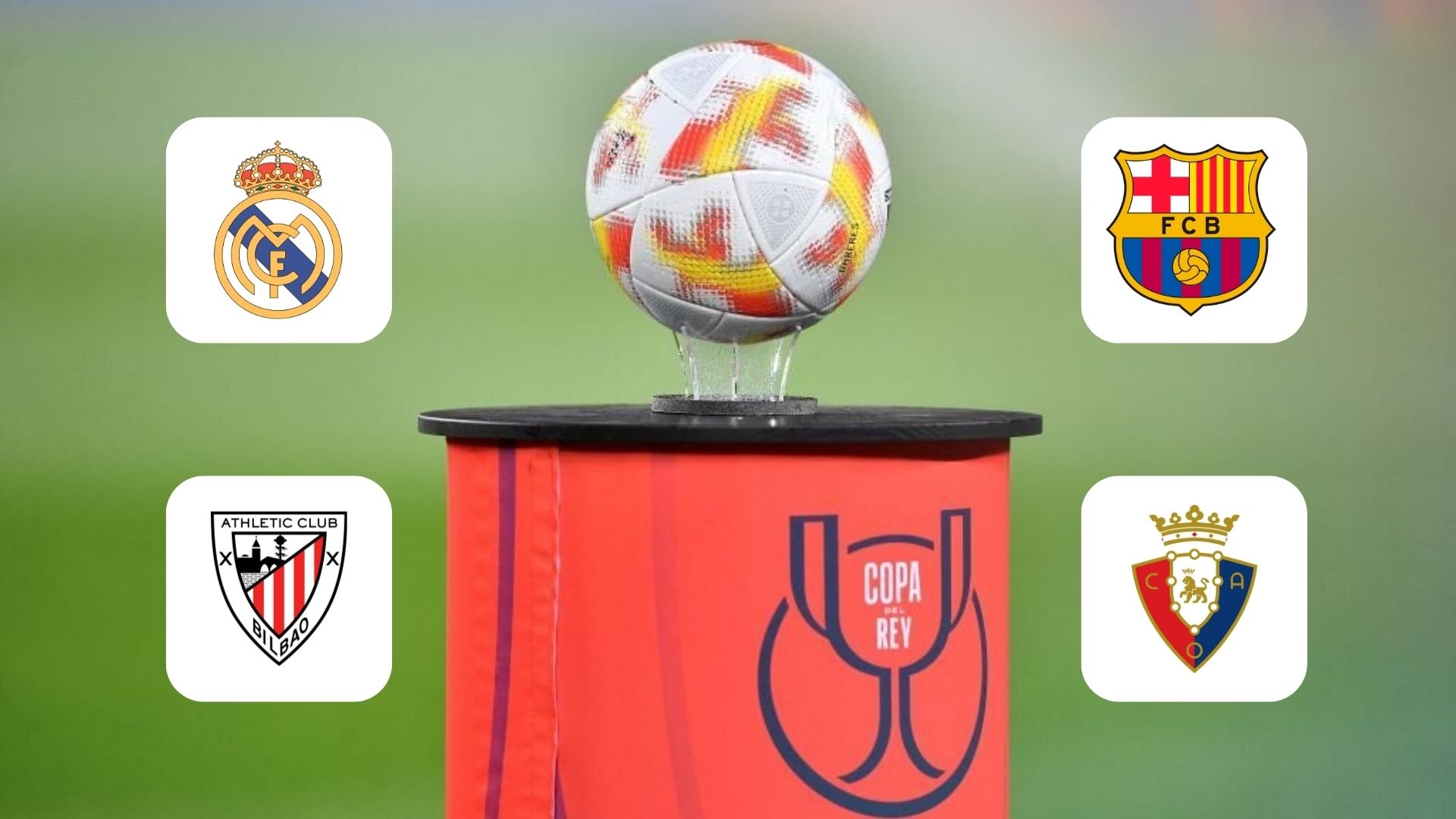 Copa Del Rey Semi Finals Draw When And Where To Watch Online
