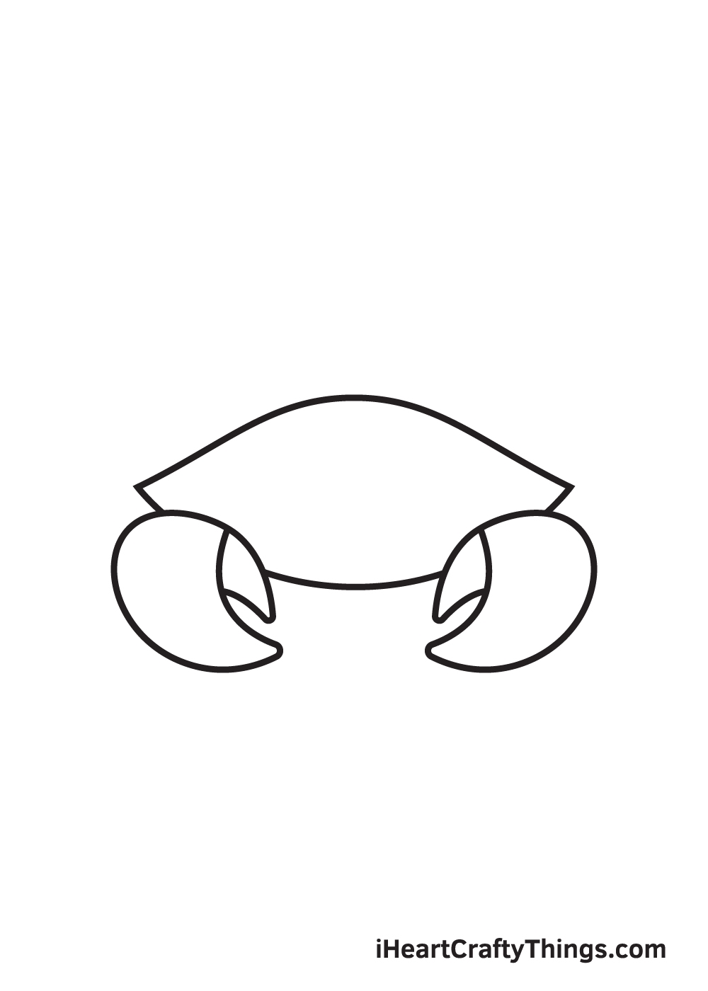 Crab Drawing How To Draw A Crab Step By Step