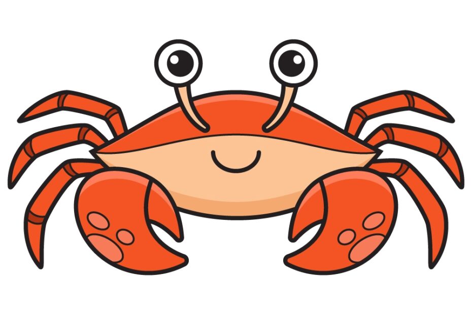Crab Drawing How To Draw A Crab Step By Step