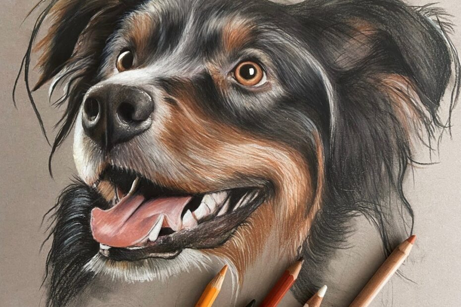 Custom Colored Pencil Pet Portraits Hand Drawn Pet Portrait Pet Drawing Commission Pet Loss Gift Colored Pencil Dog Lover Gift Etsy UK