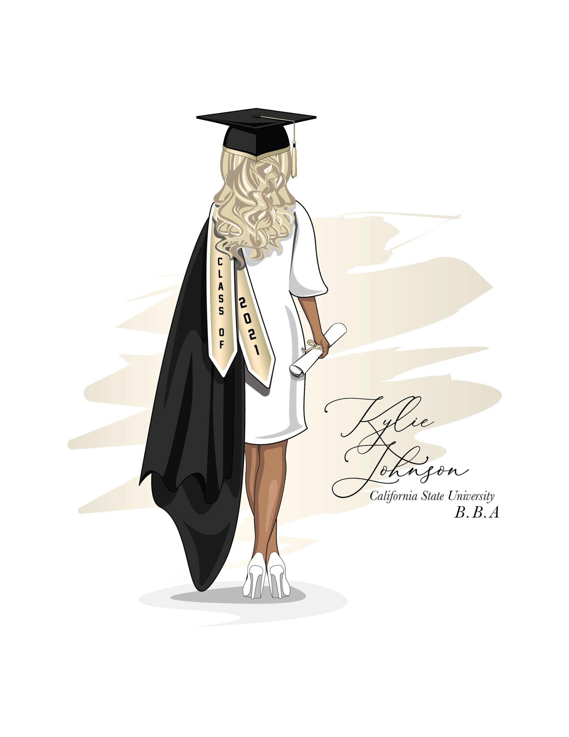 graduation drawing