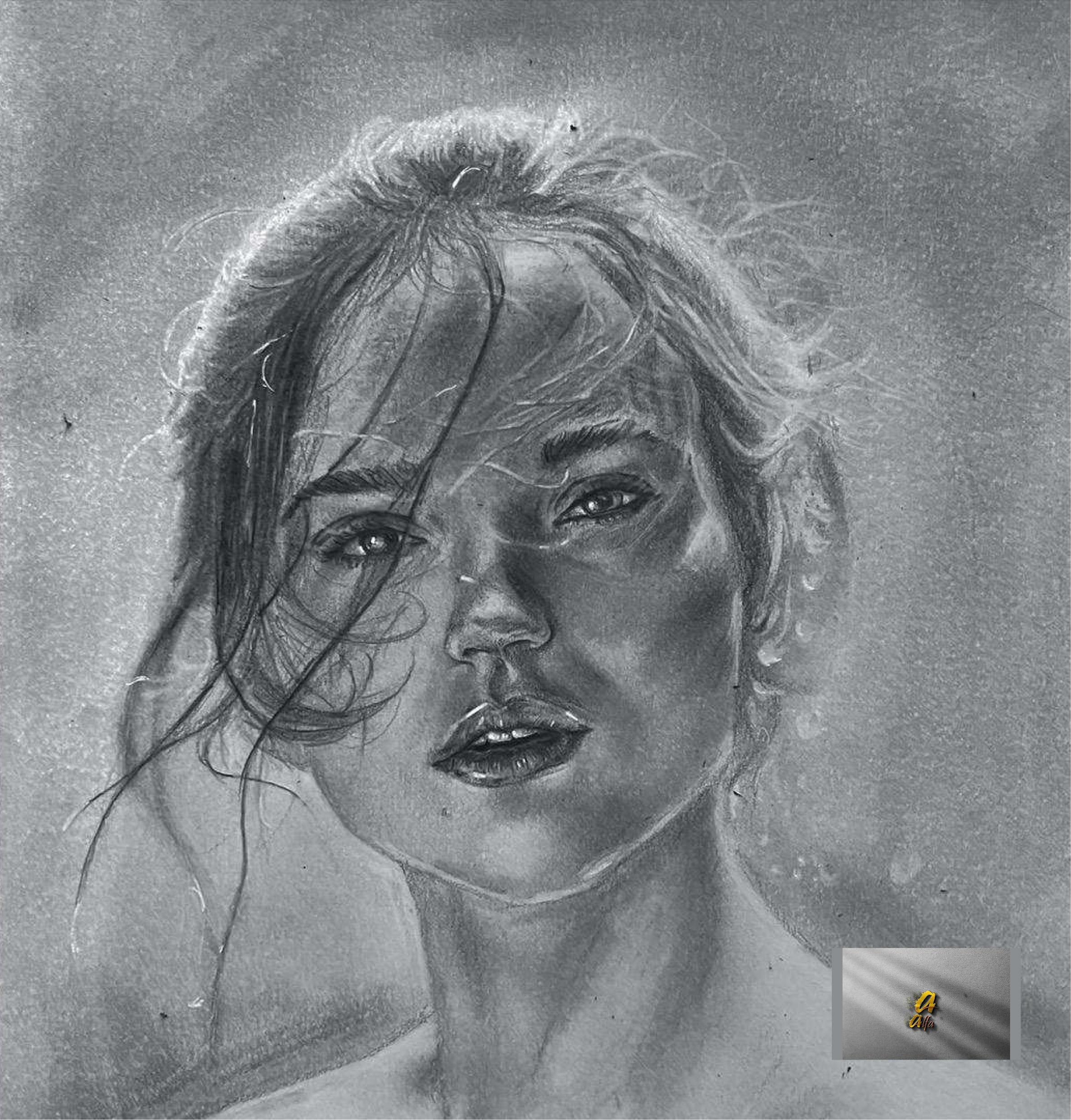 Custom Pencil Sketch Gift Artist Near Me