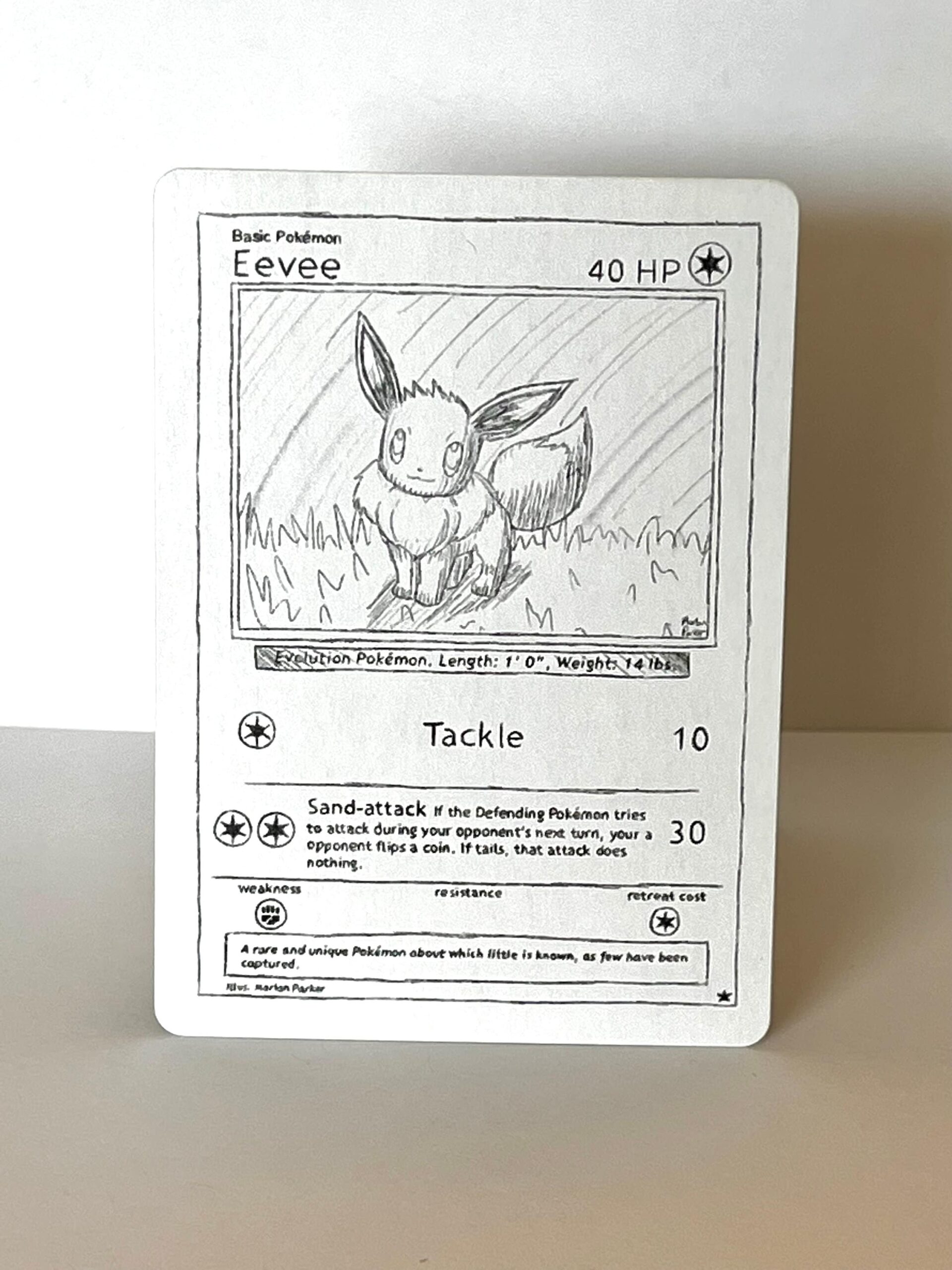 drawing eevee pokemon