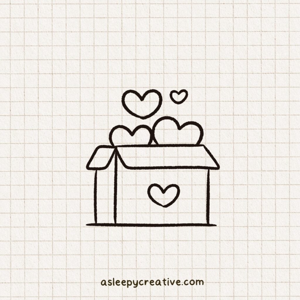 Cute And Easy Love Drawing Ideas A Sleepy Creative