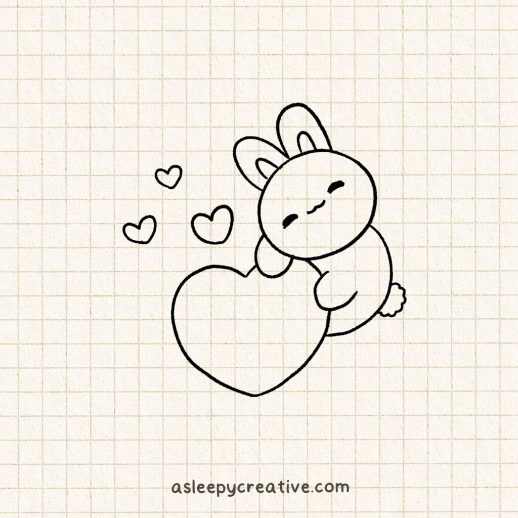 Cute And Easy Love Drawing Ideas A Sleepy Creative