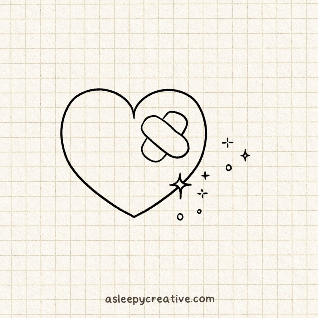 Cute And Easy Love Drawing Ideas A Sleepy Creative