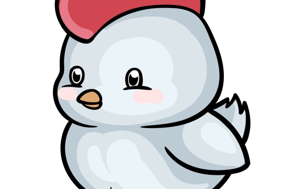Cute Chicken Drawing How To Draw A Cute Chicken Step By Step