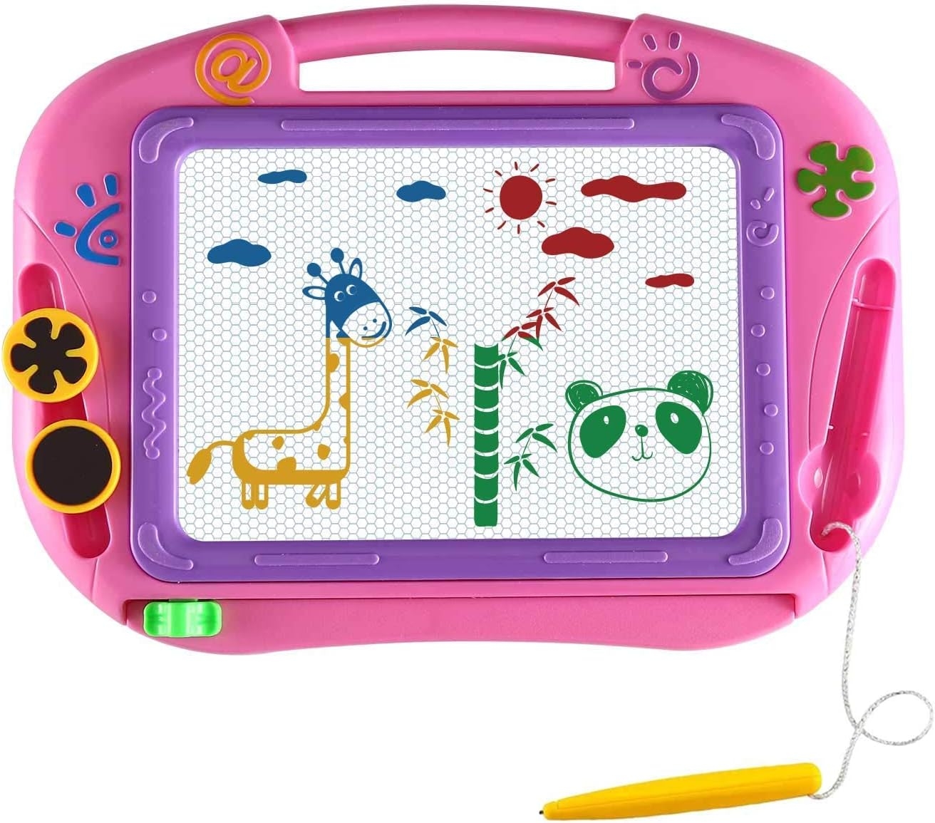 Cute Magnetic Drawing Board For Toddlers Travel Size Learning And Writing Toy