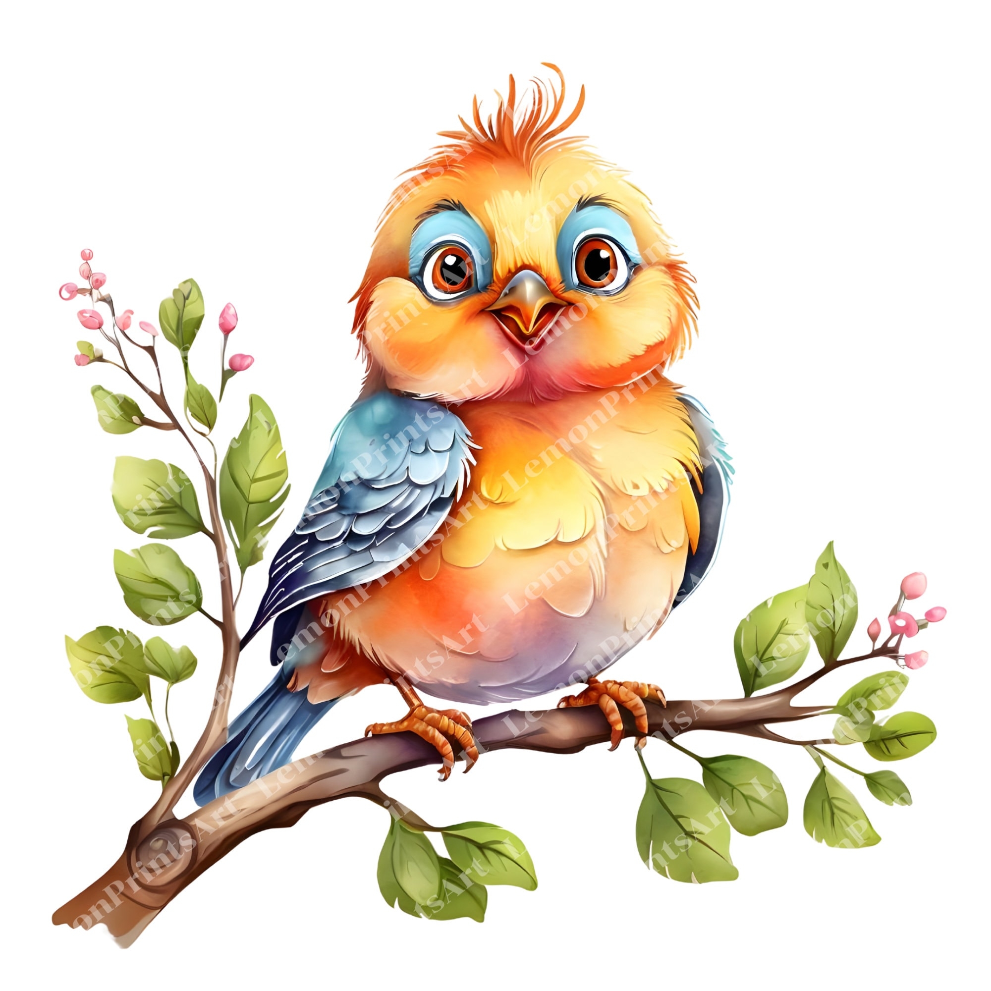 cute bird drawing