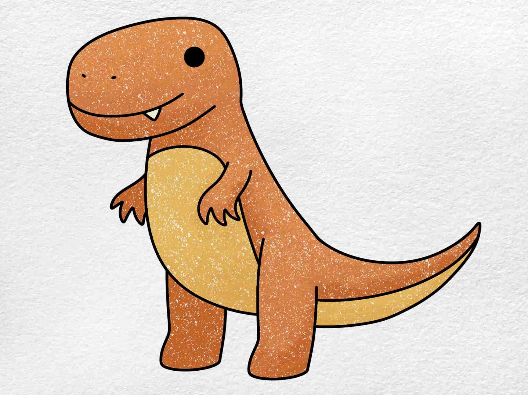 Cute T Rex Drawing HelloArtsy