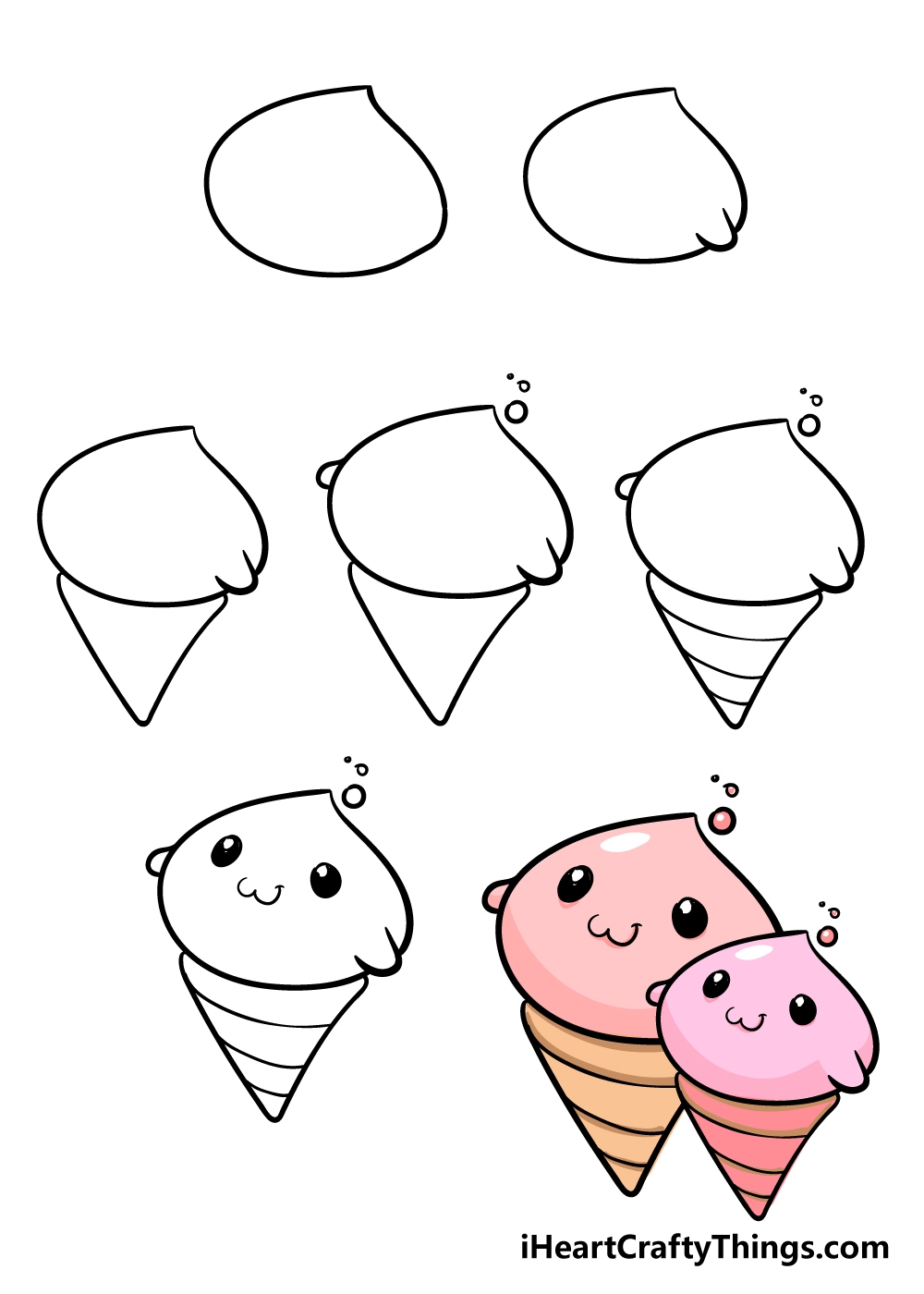 how to draw cute things