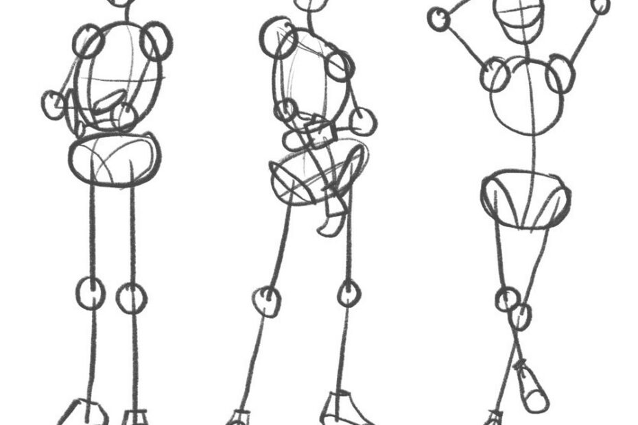 Day 23 How To Draw A Standing Pose Bardot Brush