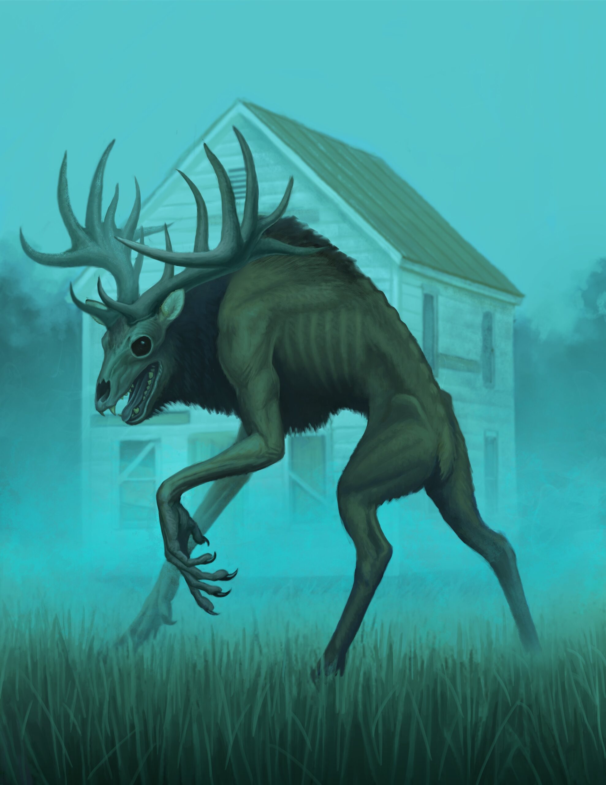 Deer Monster Dane Cozens