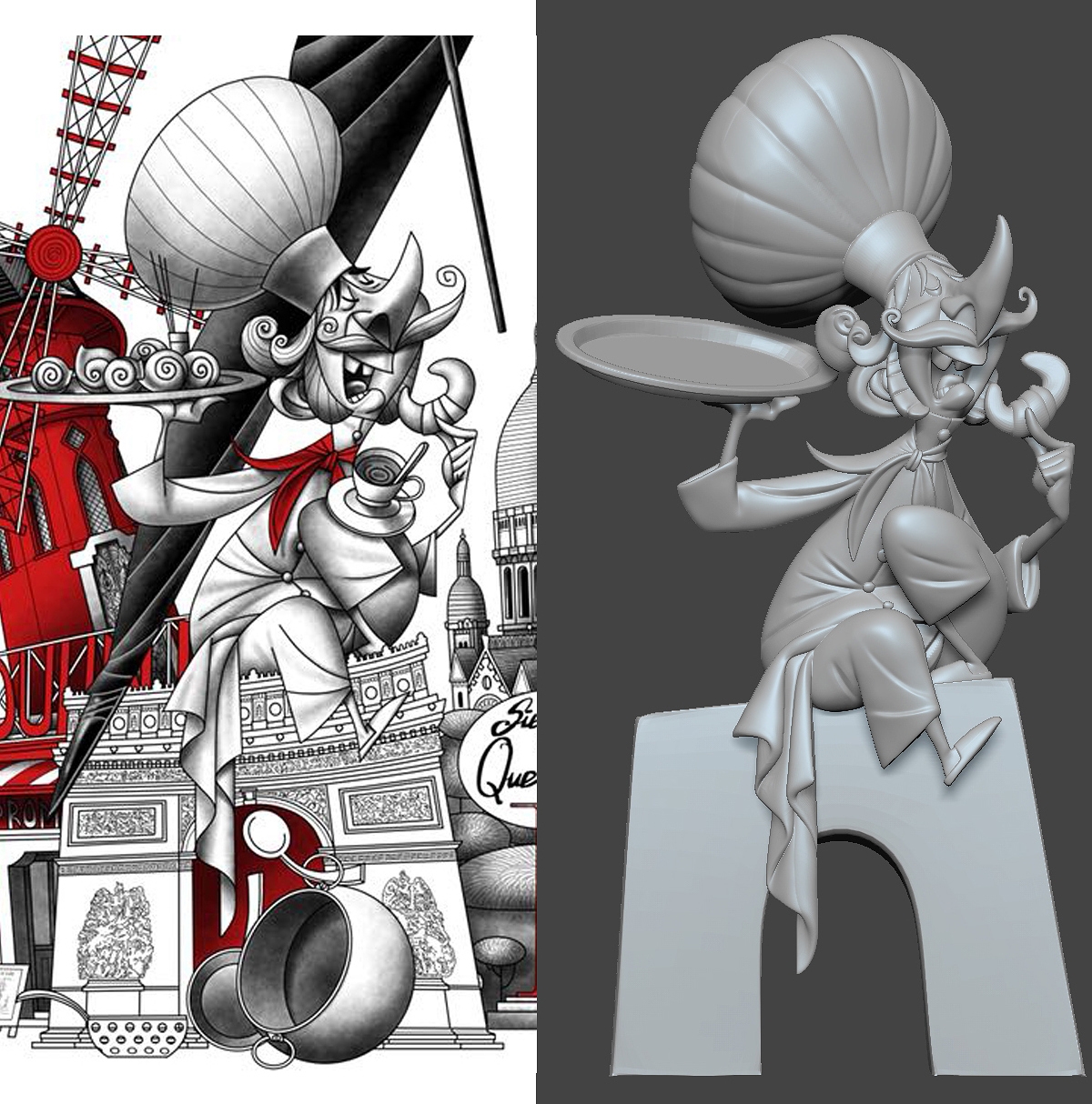 Digital Sculpts For Las Fallas Festival 2019 ZBrushCentral