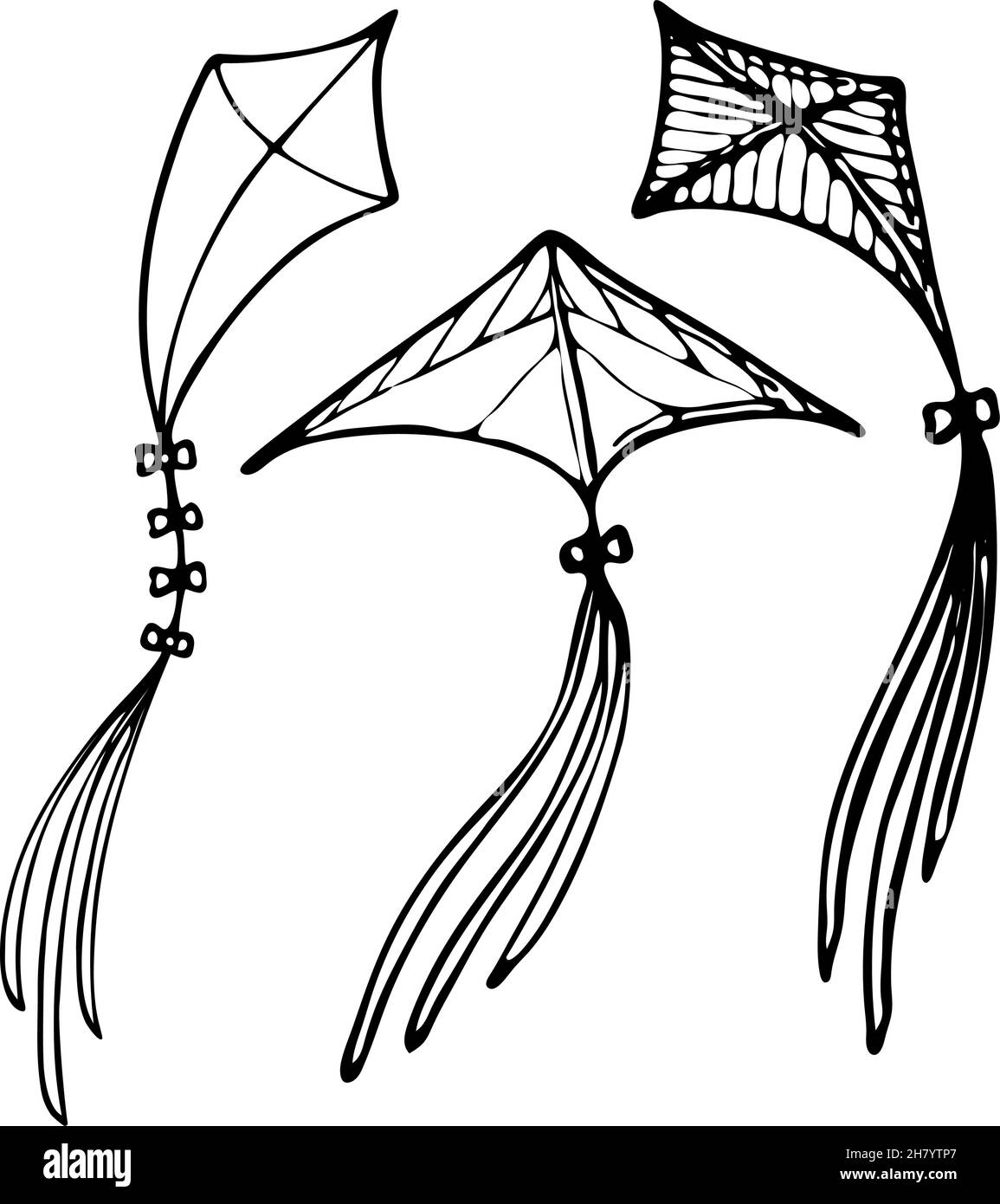 Doodle Kite Cut Out Stock Images U0026 Pictures Page 2 Alamy