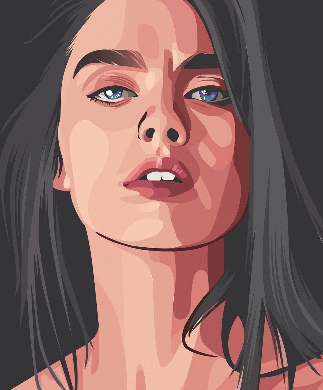 Download Vector Art Girl Beautiful Royalty Free Stock Illustration Image Pixabay