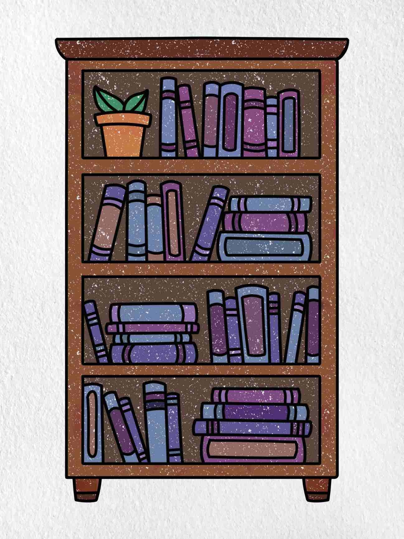 Draw A Bookcase HelloArtsy
