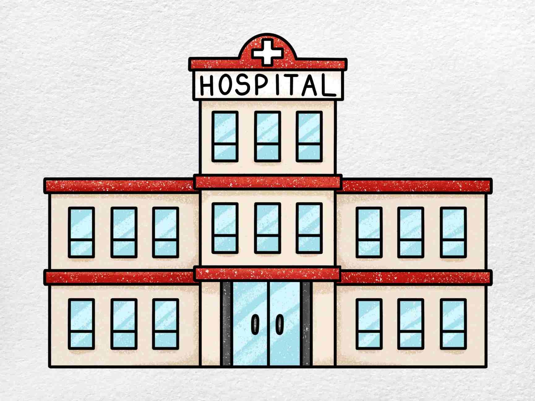 Draw A Hospital HelloArtsy