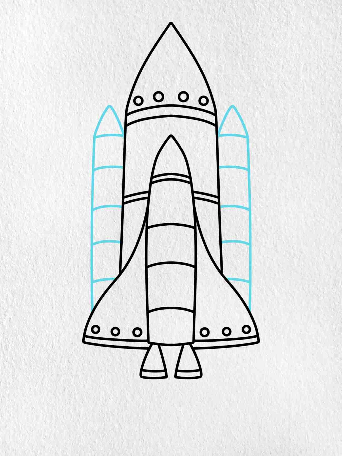Draw A Spaceship HelloArtsy
